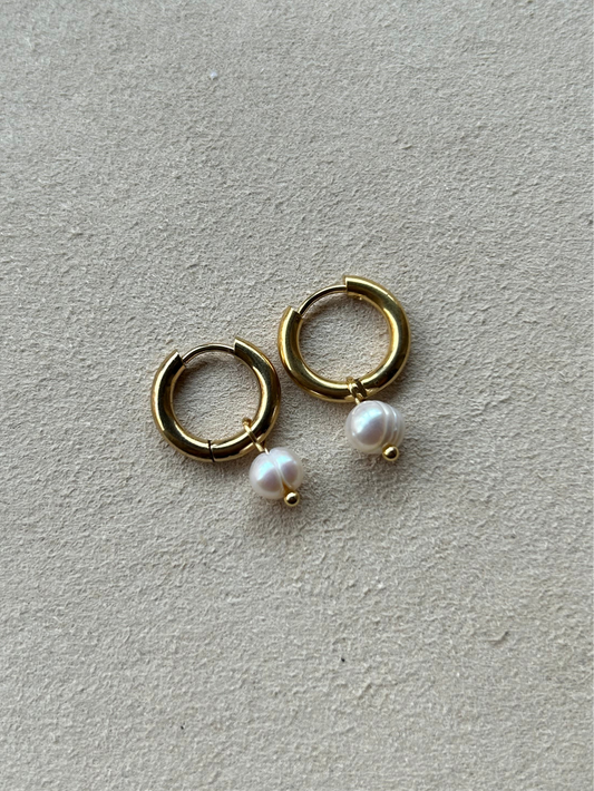 Boucles d’oreilles NANA en acier inoxydable DORÉ