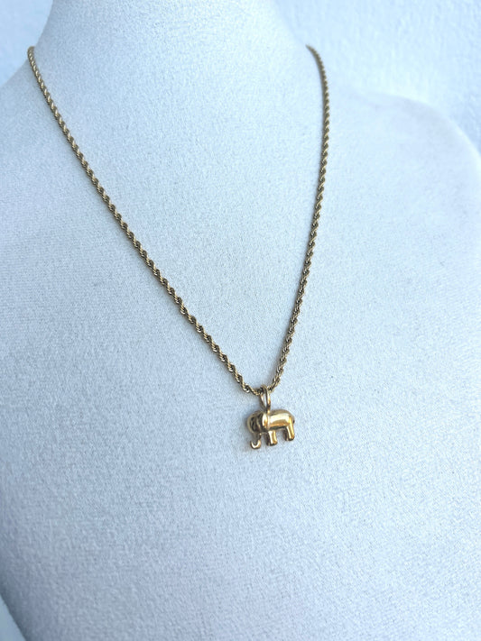 Collier PIMA en acier inoxydable DORÉ