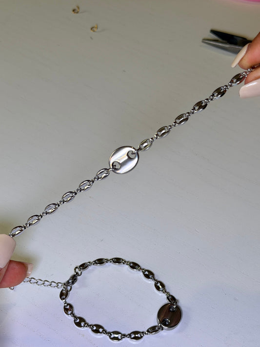 Bracelet ESMÉE en acier inoxydable ARGENTÉ