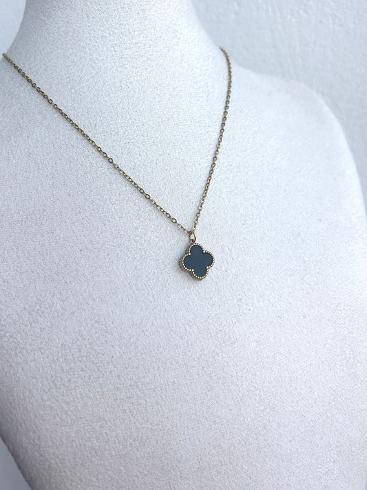 Collier ras du cou NINON en acier inoxydable DORÉ